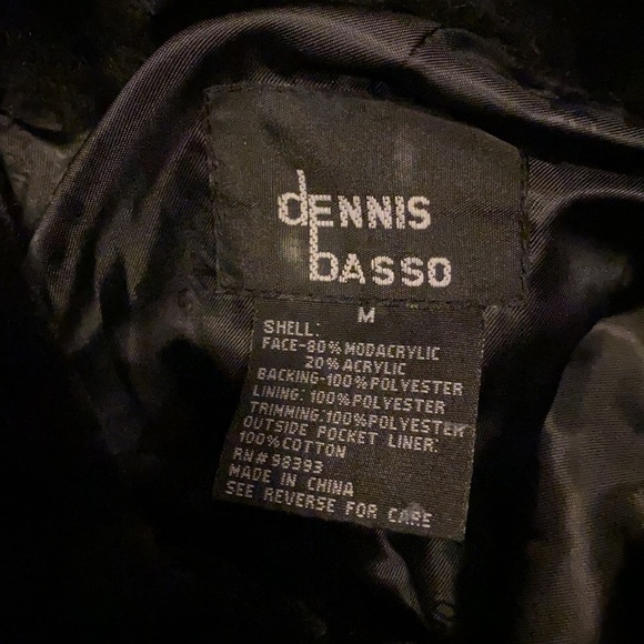 DENNIS BASSO Faux Fur Coat - Picture 12 of 14